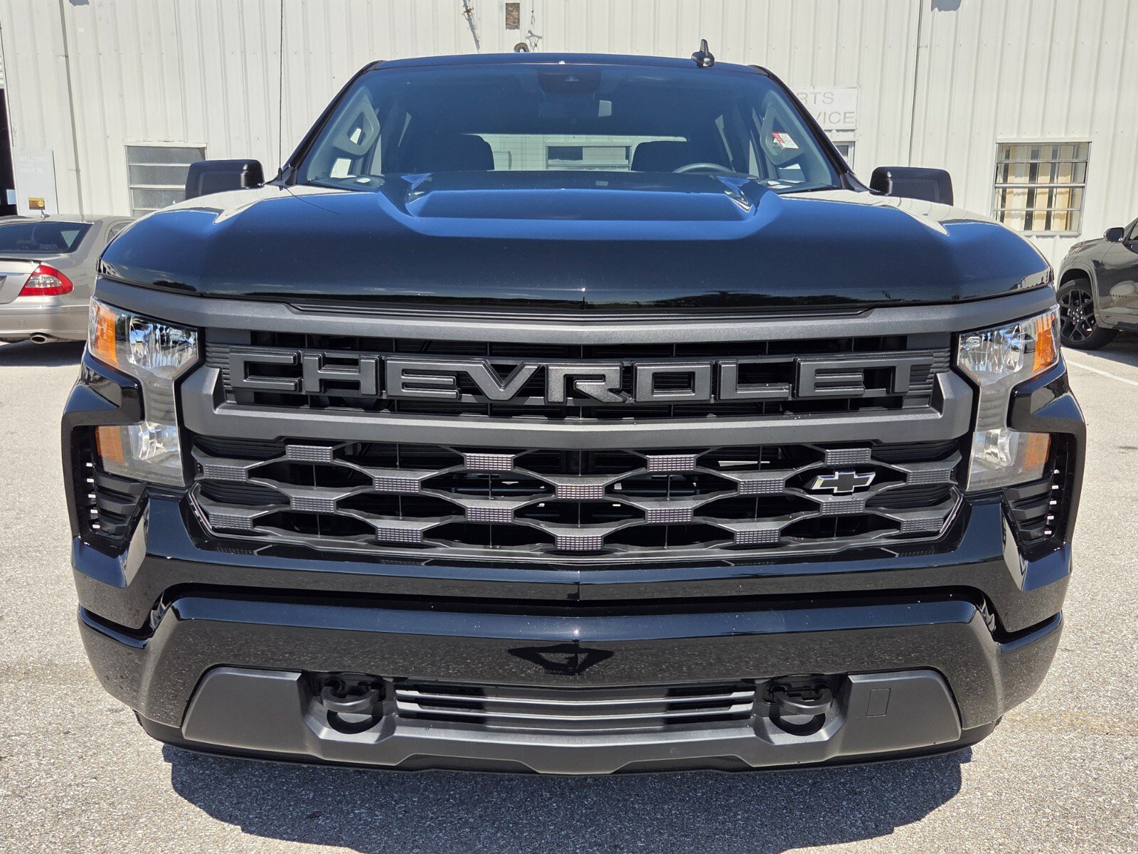 New 2026 Chevrolet Silverado 1500 Custom w/ Turbomax Blackout Package RWD image 8