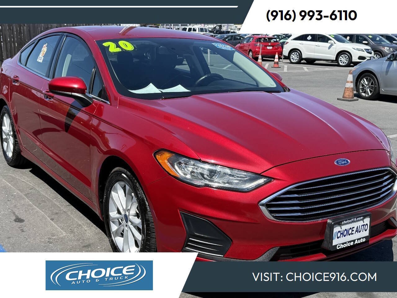 Used 2020 Ford Fusion SE