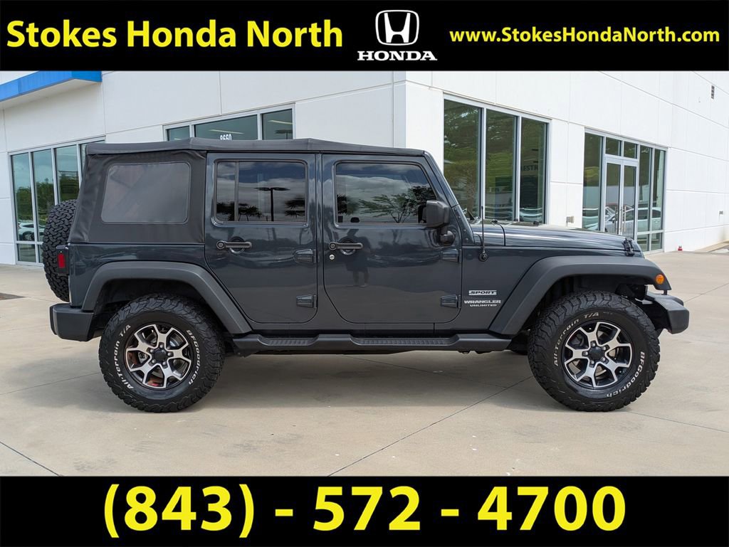 Used 2017 Jeep Wrangler Unlimited Sport w/ Quick Order Package 24S image 3