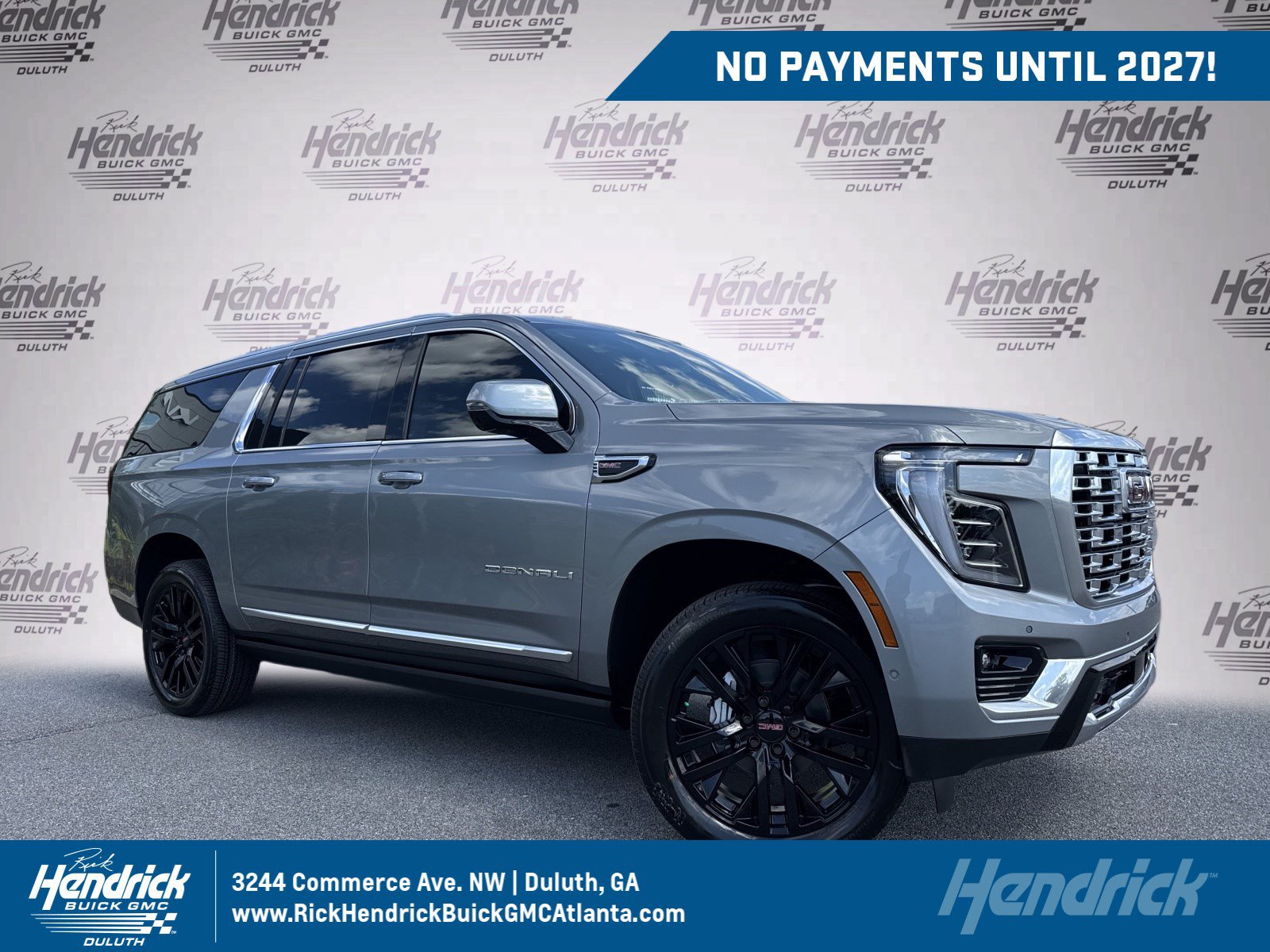New 2026 GMC Yukon XL Denali w/ Sun & Power Step Package