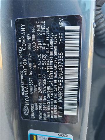 Used 2022 Hyundai Palisade Calligraphy image 24