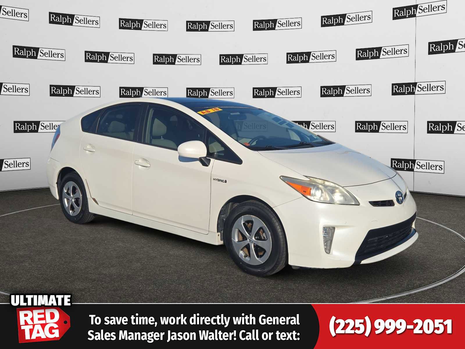 Used 2013 Toyota Prius Three w/ Solar Roof Pkg image 1