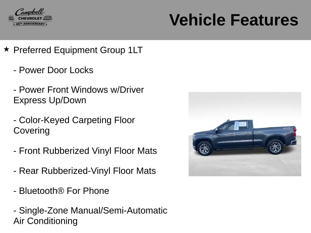 Used 2019 Chevrolet Silverado 1500 LT w/ All-Star Edition AWD/4WD image 10