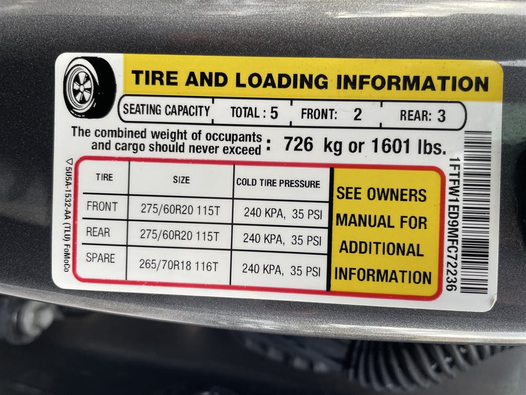 Used 2021 Ford F150 XLT w/ Equipment Group 302A High AWD/4WD image 45