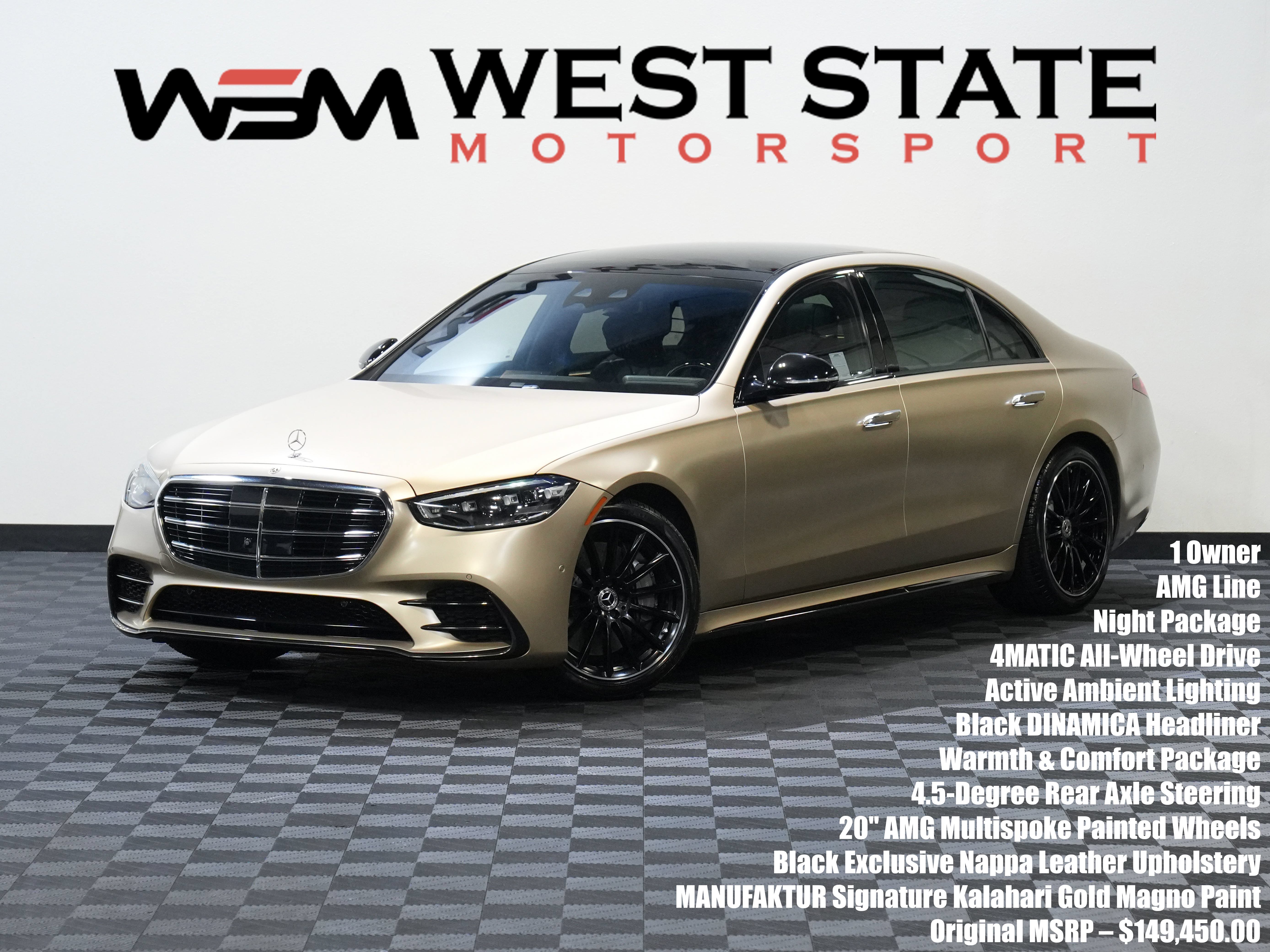Used 2023 Mercedes-Benz S 580 4MATIC Sedan