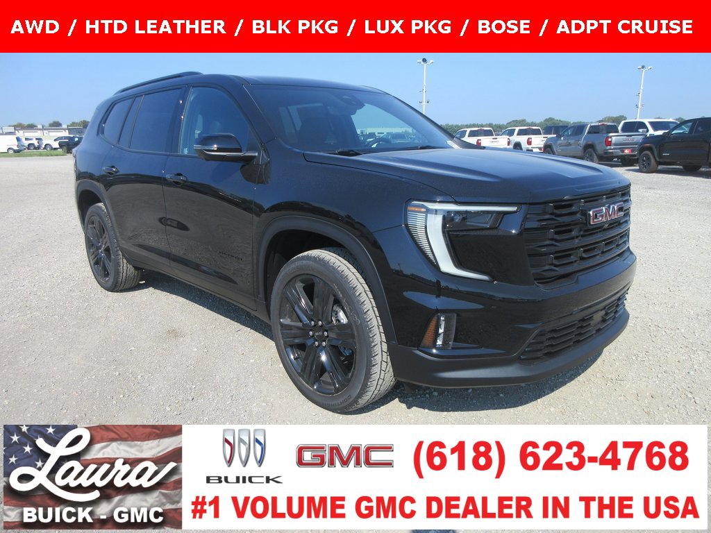 New 2026 GMC Acadia Elevation w/ Black Edition
