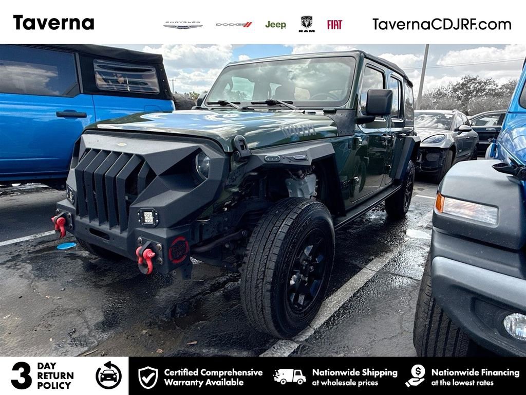 Used 2021 Jeep Wrangler Unlimited Willys