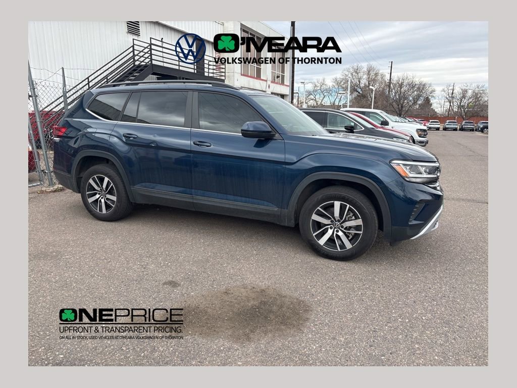 Used 2022 Volkswagen Atlas SE image 1