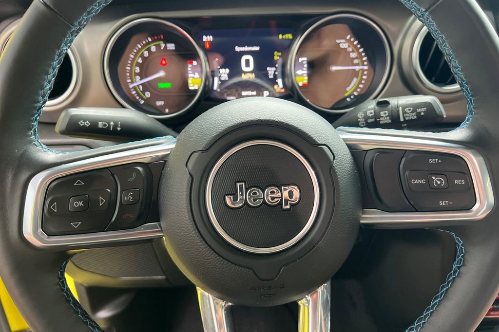 Used 2022 Jeep Wrangler Unlimited Rubicon 4xe w/ Steel Bumper Group image 24