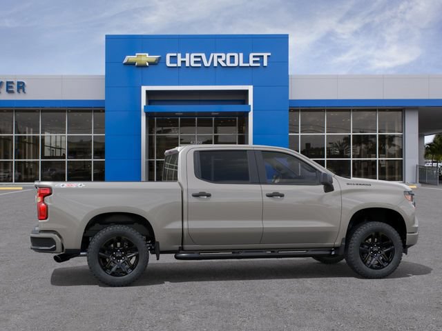 New 2026 Chevrolet Silverado 1500 Custom w/ Turbomax Blackout Package AWD/4WD image 6