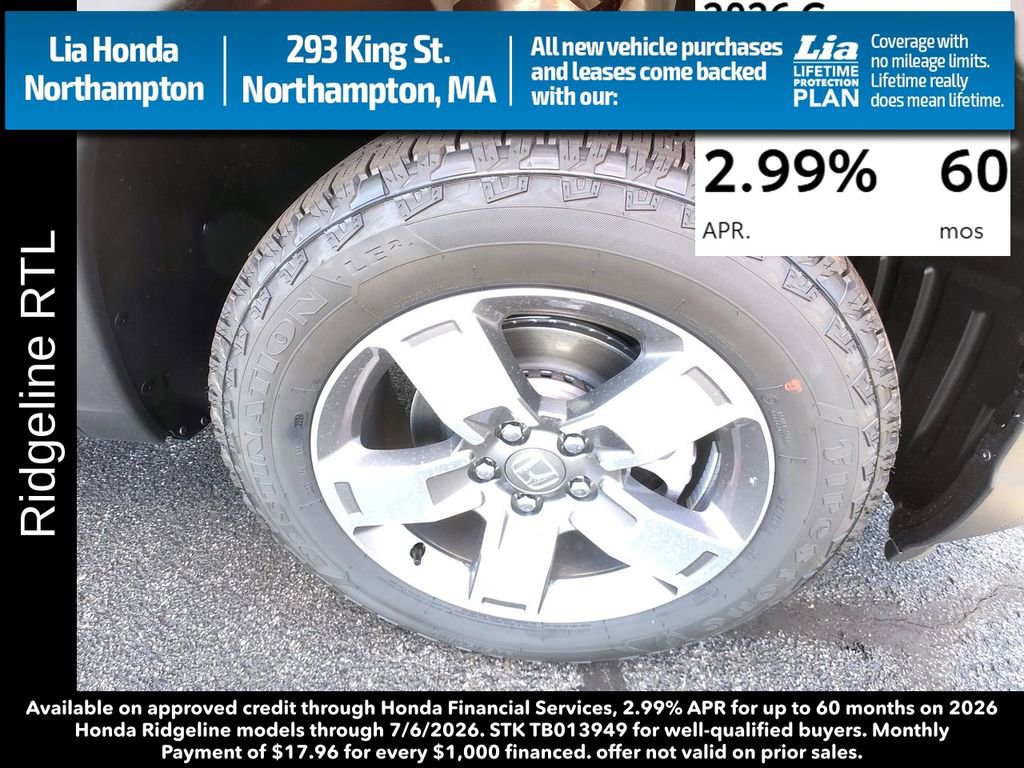 New 2026 Honda Ridgeline RTL image 10