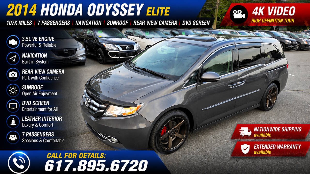 Used 2014 Honda Odyssey Touring Elite