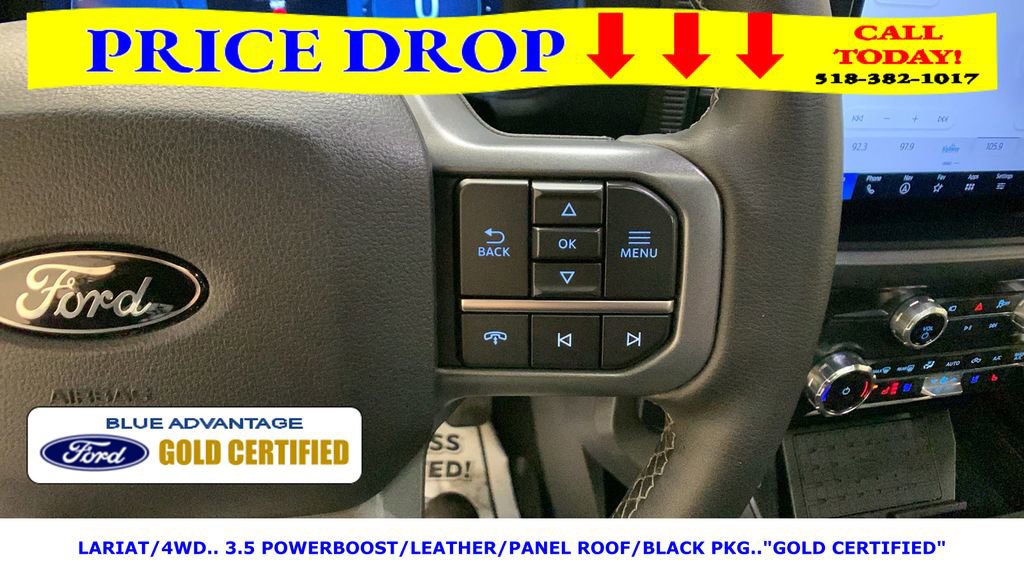 Certified 2025 Ford F150 Lariat w/ Equipment Group 502A High AWD/4WD image 37