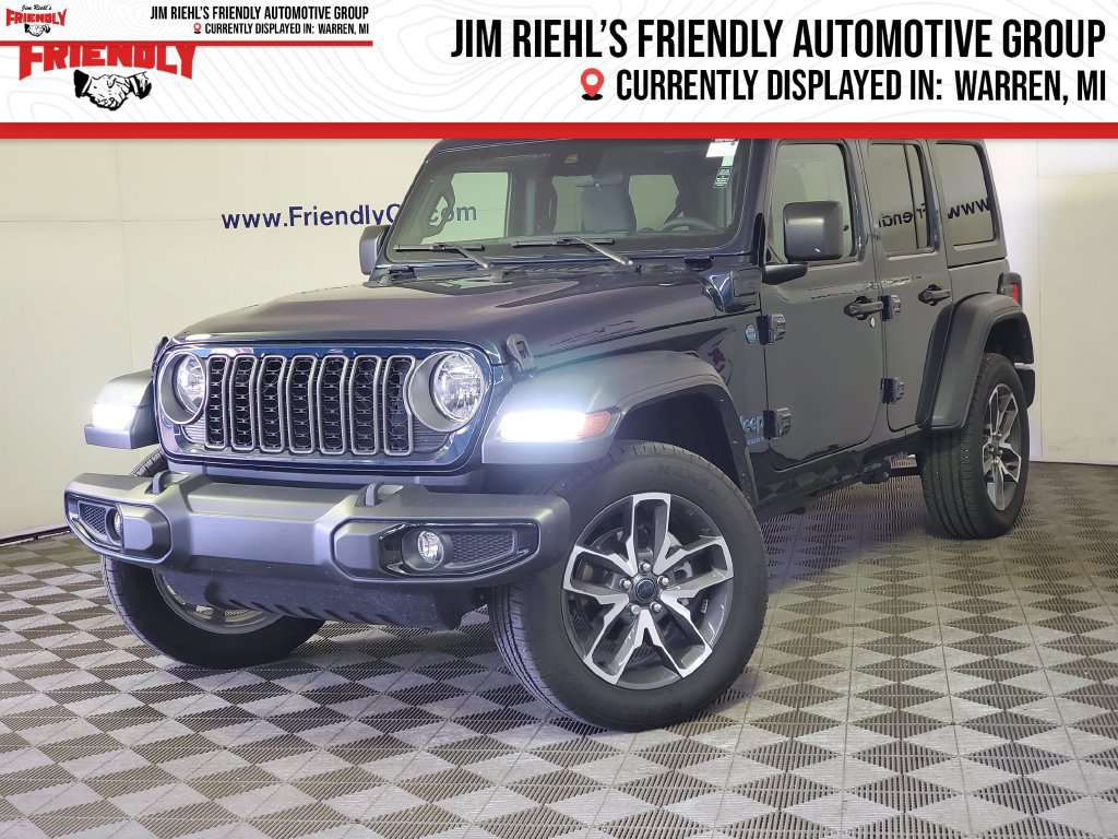 Used 2025 Jeep Wrangler Unlimited Sport S 4xe w/ Convenience Group AWD/4WD 360° Tour