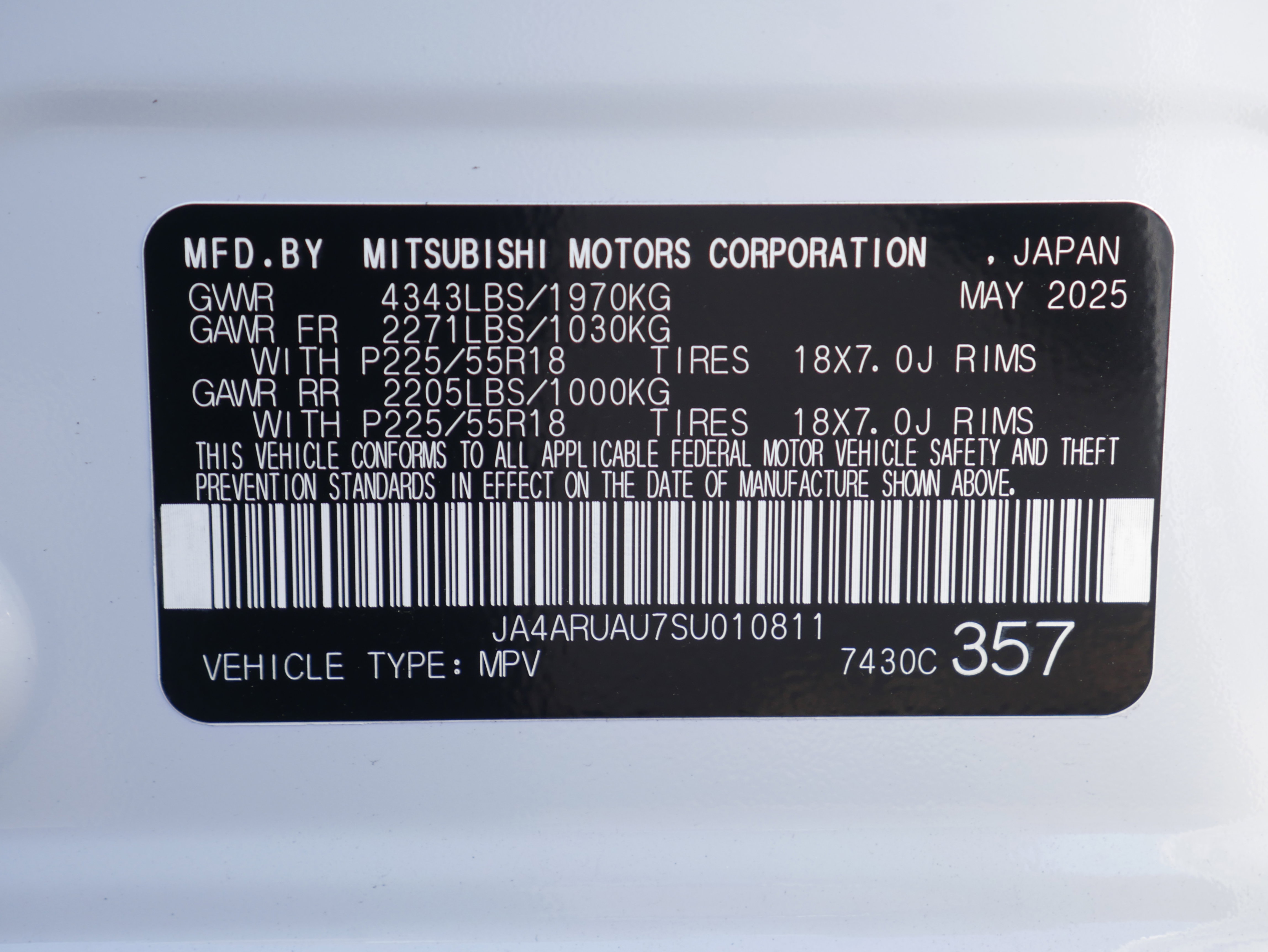 New 2025 Mitsubishi Outlander Sport image 30