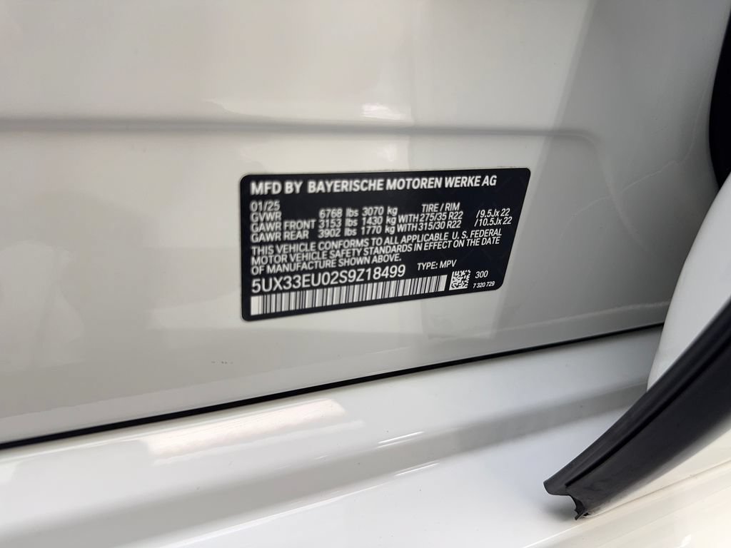 Used 2025 BMW X5 M60i w/ Executive Package AWD/4WD image 86