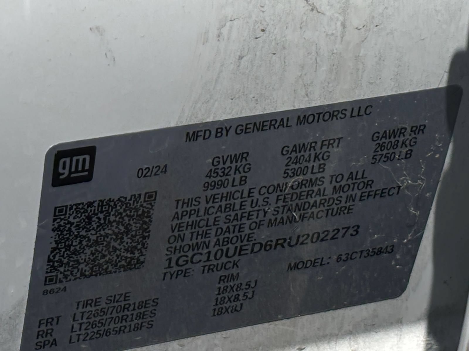 Used 2024 Chevrolet Silverado EV W/T AWD/4WD image 33