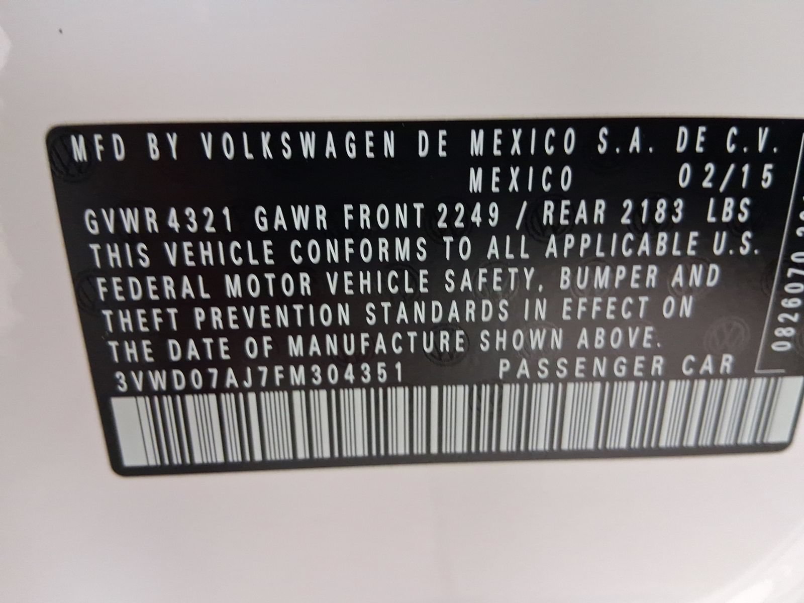 Used 2015 Volkswagen Jetta SE FWD image 20