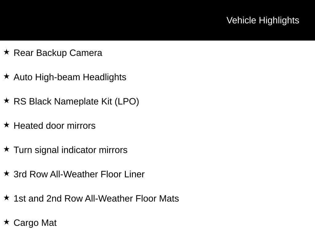 New 2026 Chevrolet Traverse RS AWD/4WD image 9