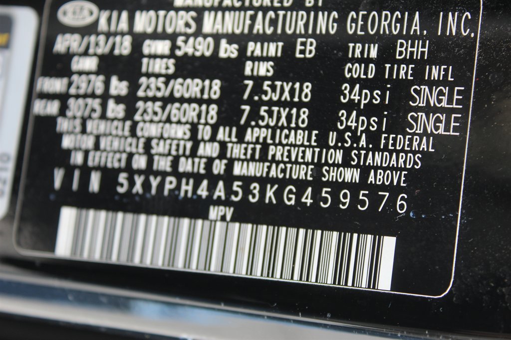Used 2019 Kia Sorento EX w/ EX Touring Package image 18