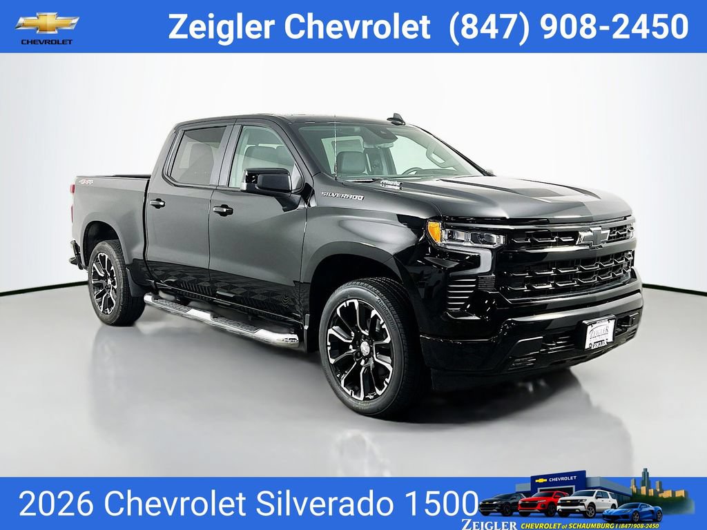 New 2026 Chevrolet Silverado 1500 RST w/ Convenience Package II AWD/4WD image 1