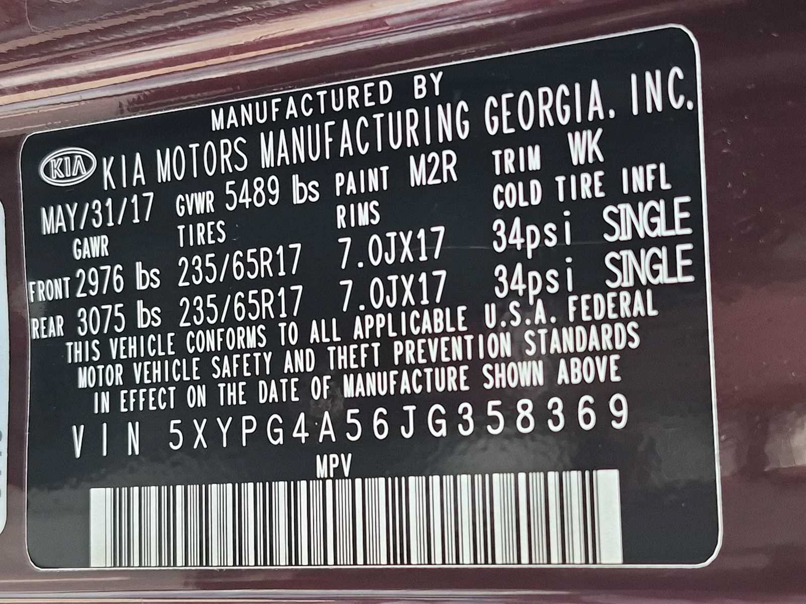 Used 2018 Kia Sorento FWD V6 image 32