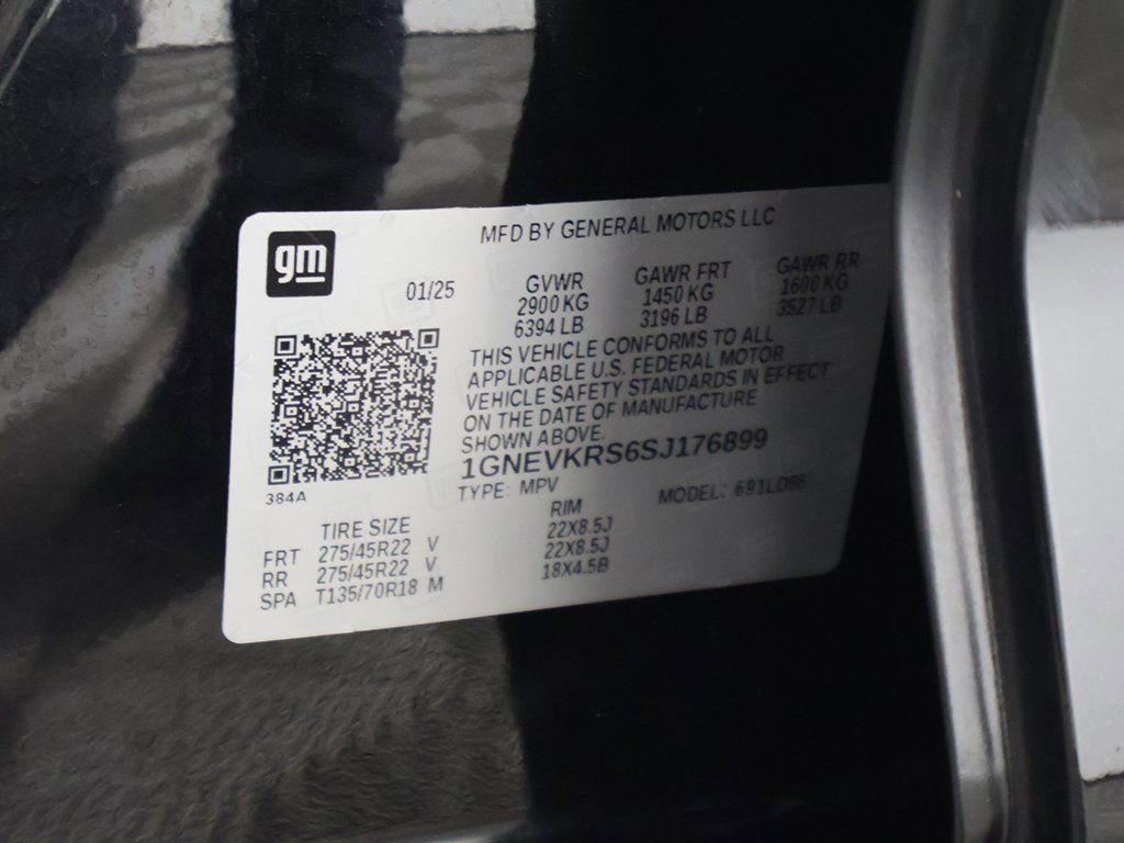 Used 2025 Chevrolet Traverse High Country w/ LPO, Cargo Package image 60