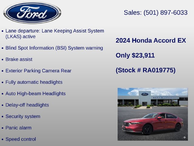 Used 2024 Honda Accord EX image 24