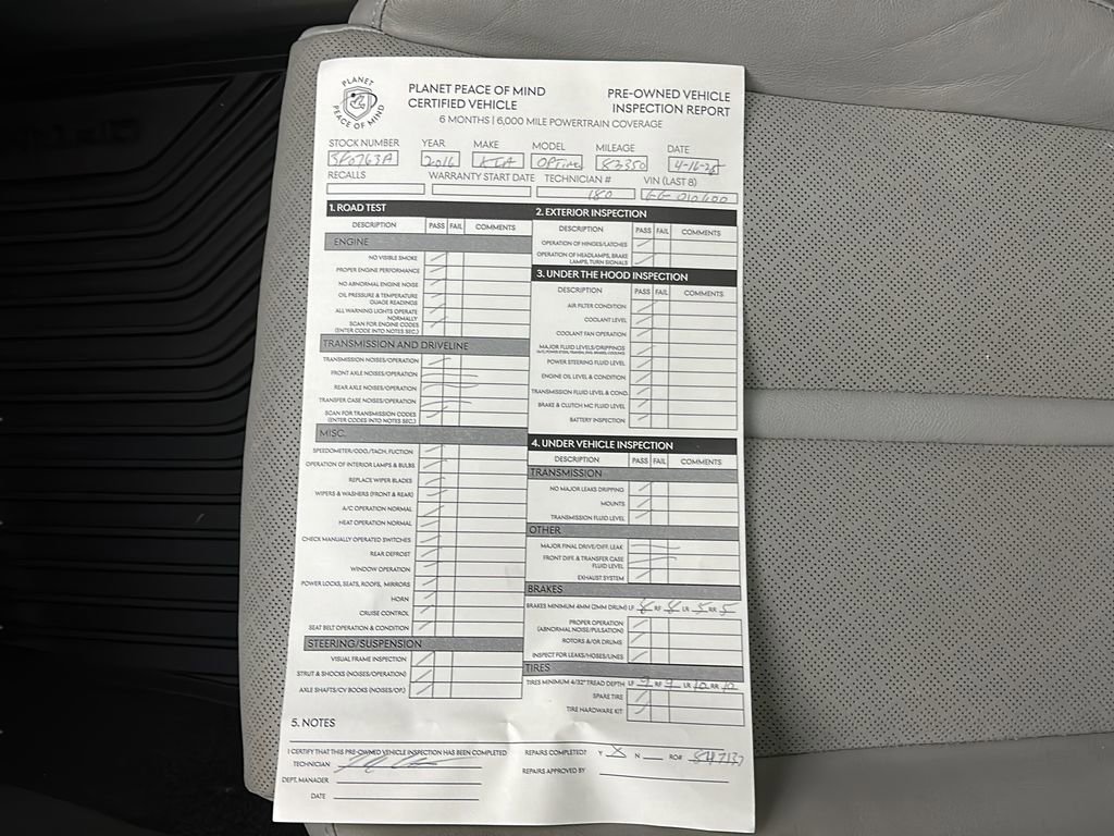 Used 2016 Kia Optima EX w/ Premium Package FWD image 32