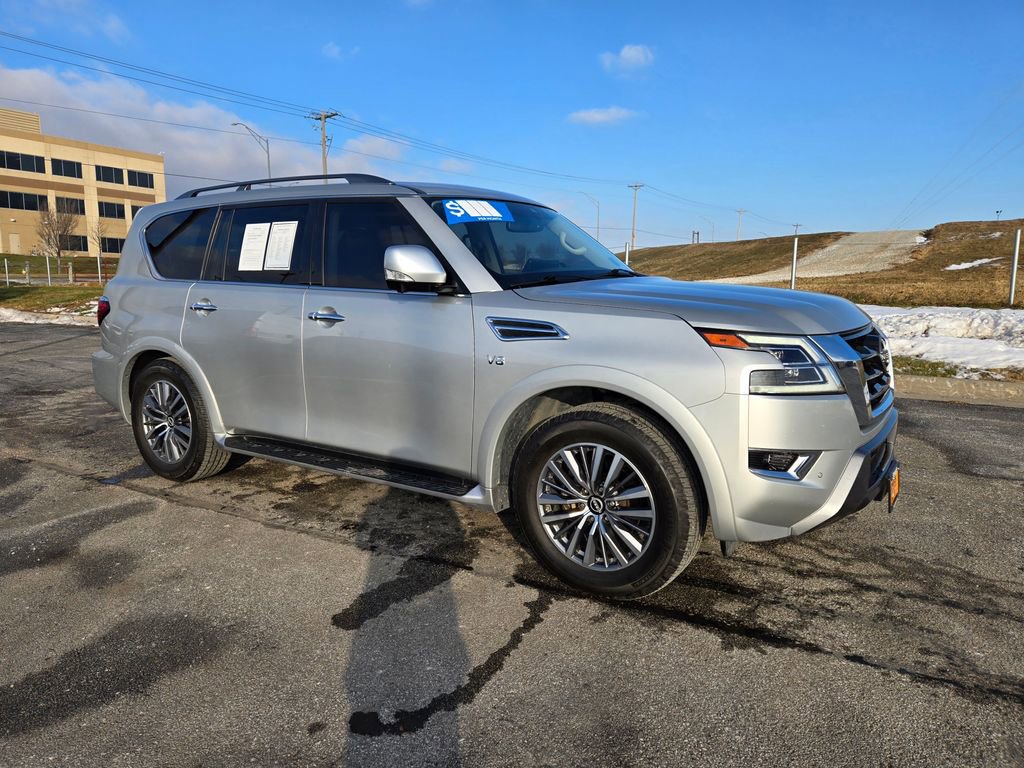 Used 2022 Nissan Armada SL w/ Captain's Chairs Package