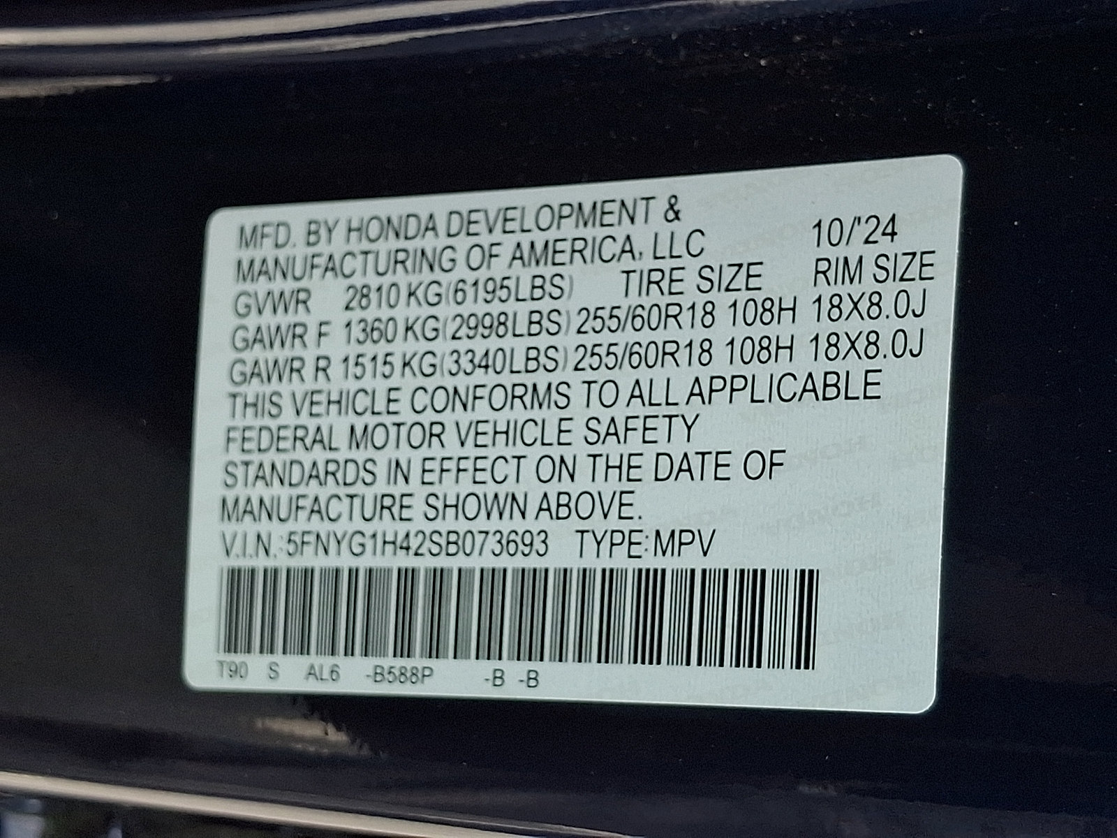 Used 2025 Honda Pilot EX-L image 27