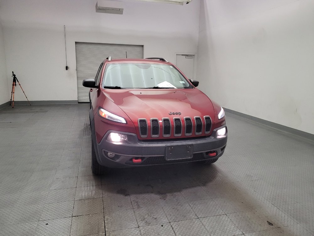 Used 2015 Jeep Cherokee Trailhawk w/ Leather Interior Group AWD/4WD image 14