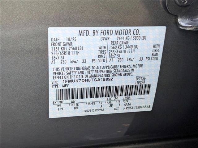 New 2026 Ford Explorer Active image 16