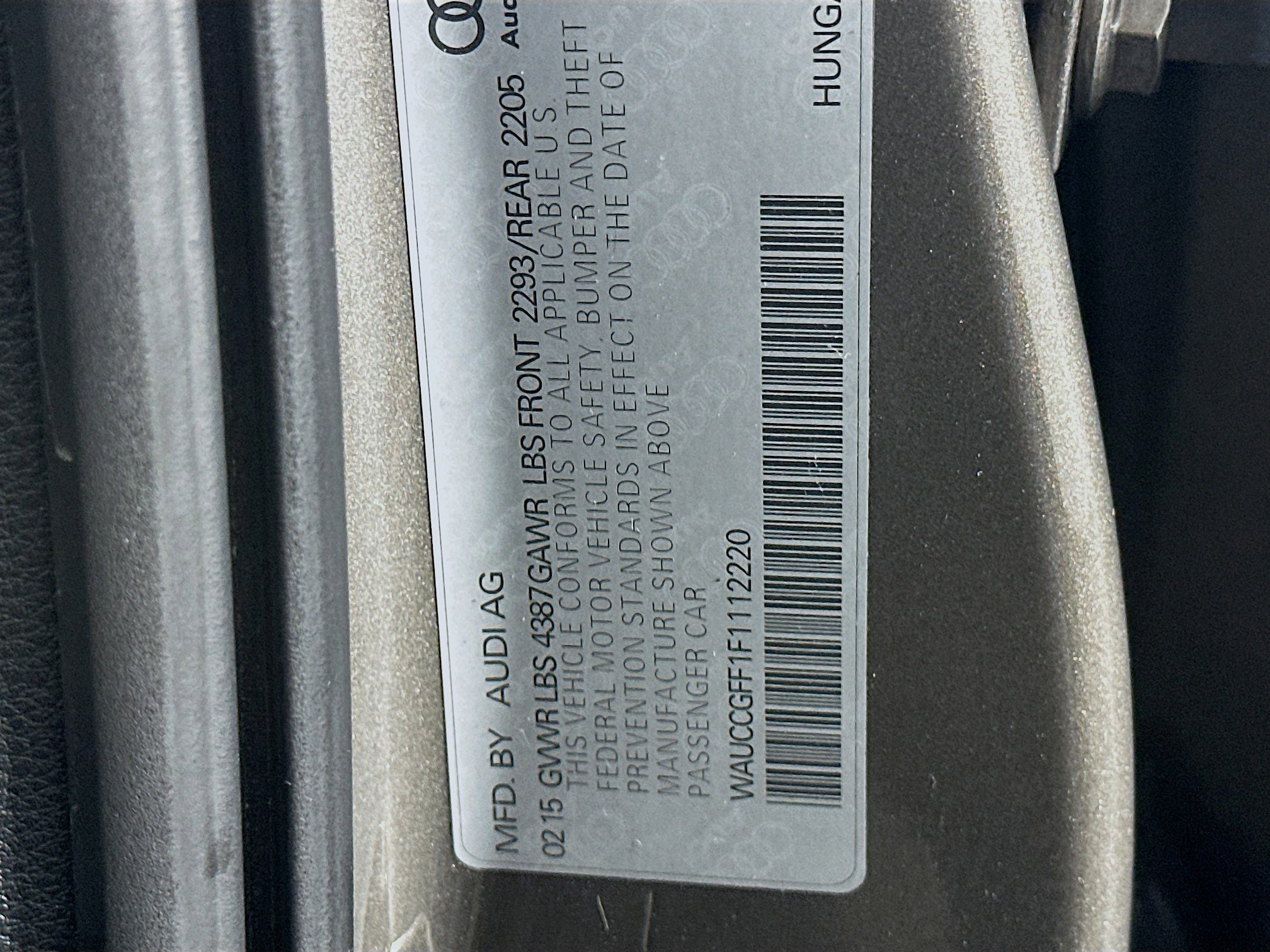 Used 2015 Audi A3 1.8T Premium Plus w/ Premium Plus Package image 12