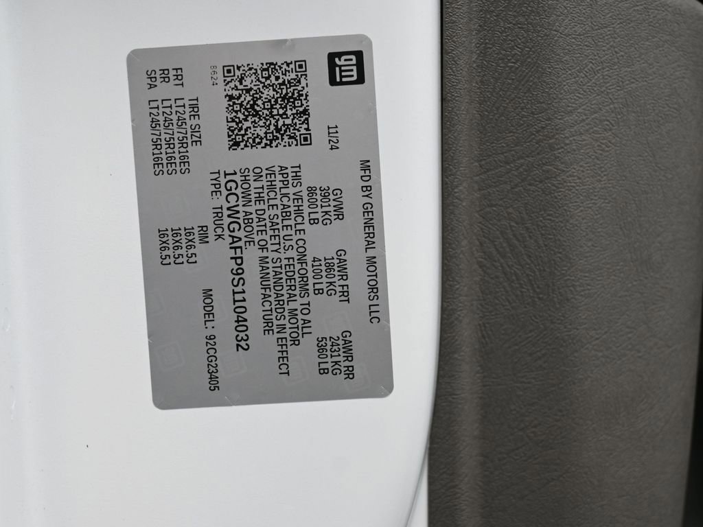 New 2025 Chevrolet Express 2500 w/ Driver Convenience Package image 16