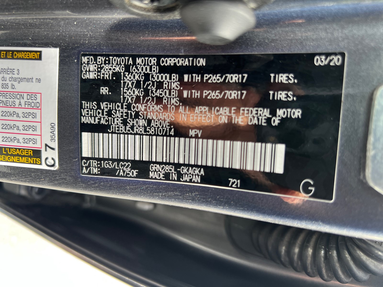 Used 2020 Toyota 4Runner TRD Off-Road Premium w/ Moonroof Package AWD/4WD image 32