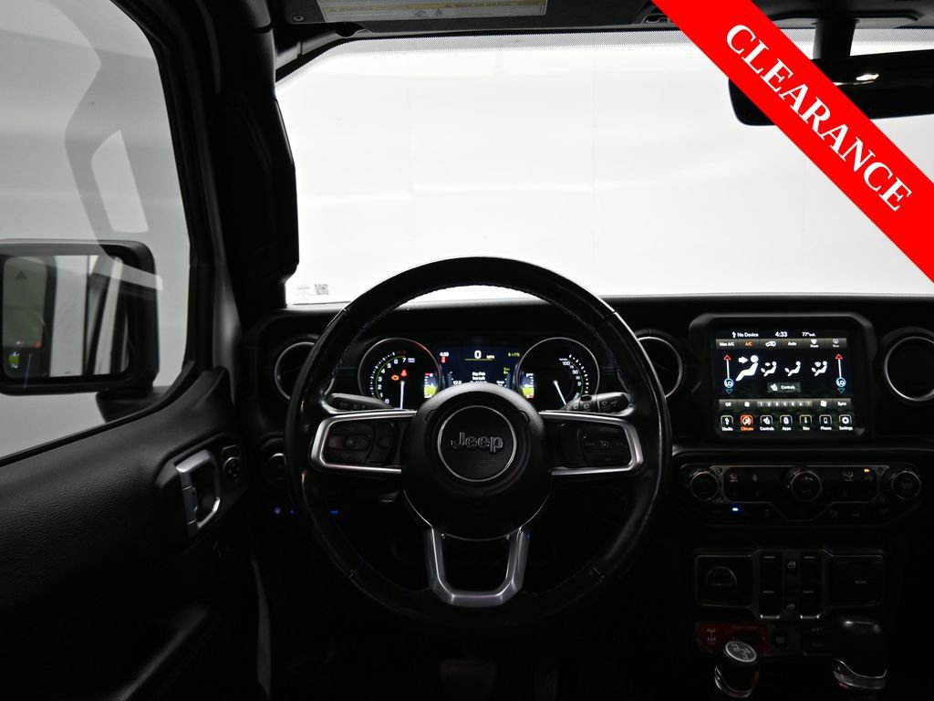 Used 2021 Jeep Wrangler Unlimited Rubicon 4xe w/ Steel Bumper Group image 32