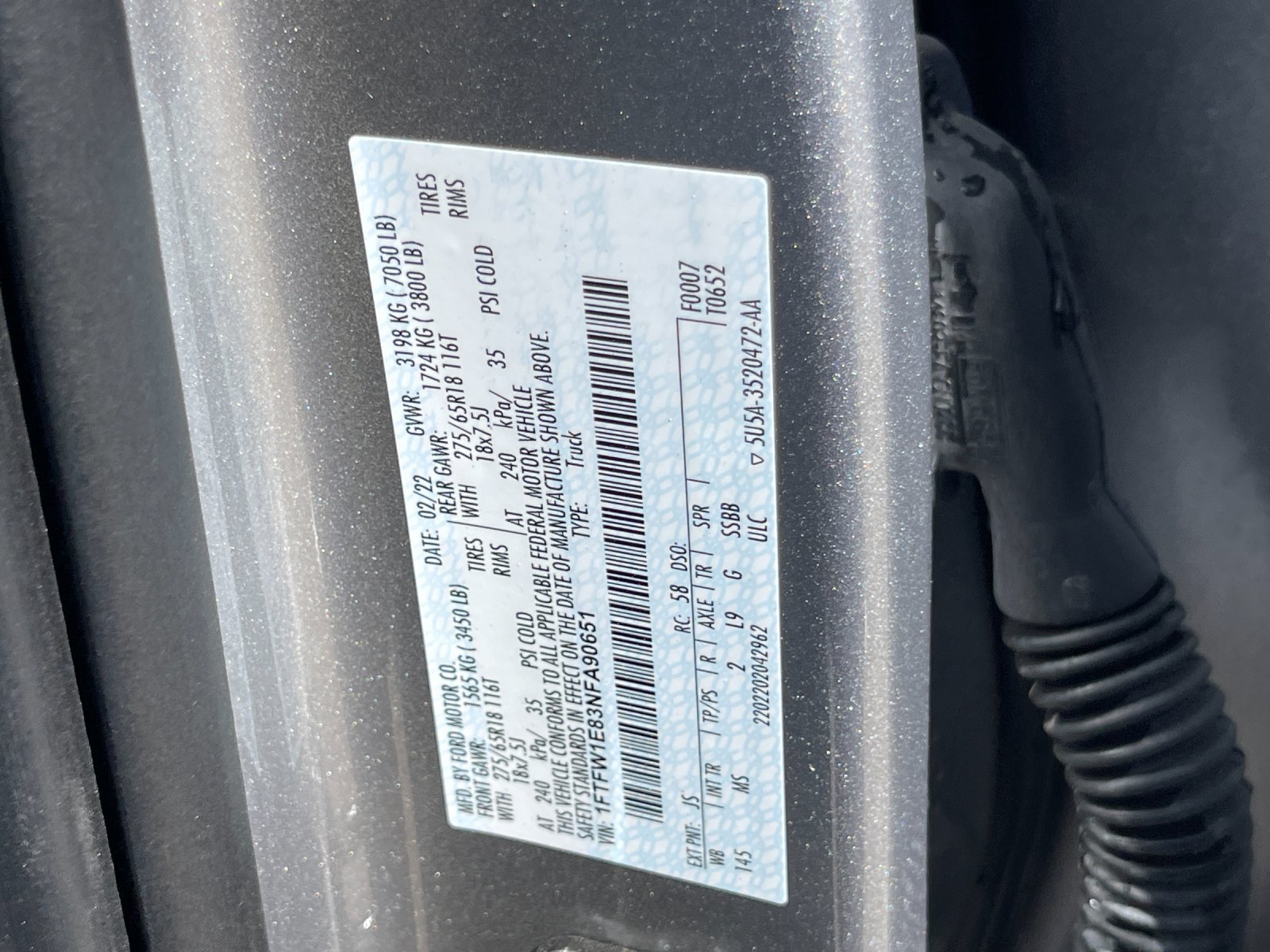 Used 2022 Ford F150 XLT w/ Equipment Group 302A High AWD/4WD image 31