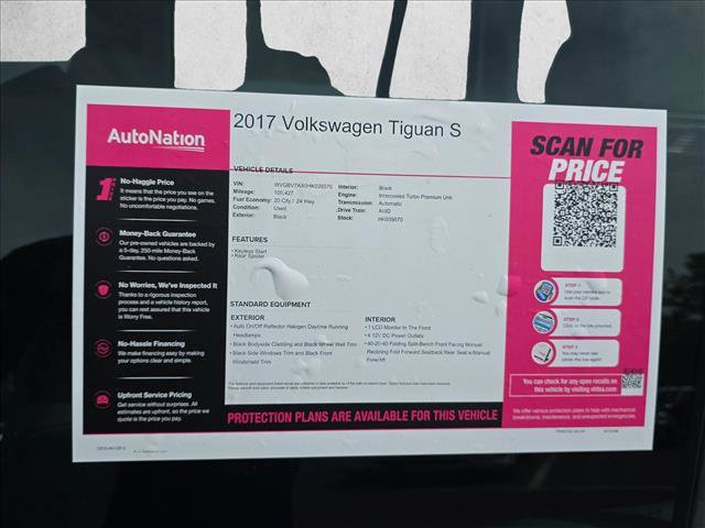 Used 2017 Volkswagen Tiguan S AWD/4WD image 26