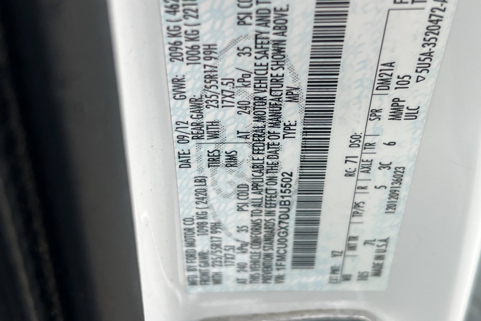 Used 2013 Ford Escape SE FWD image 26