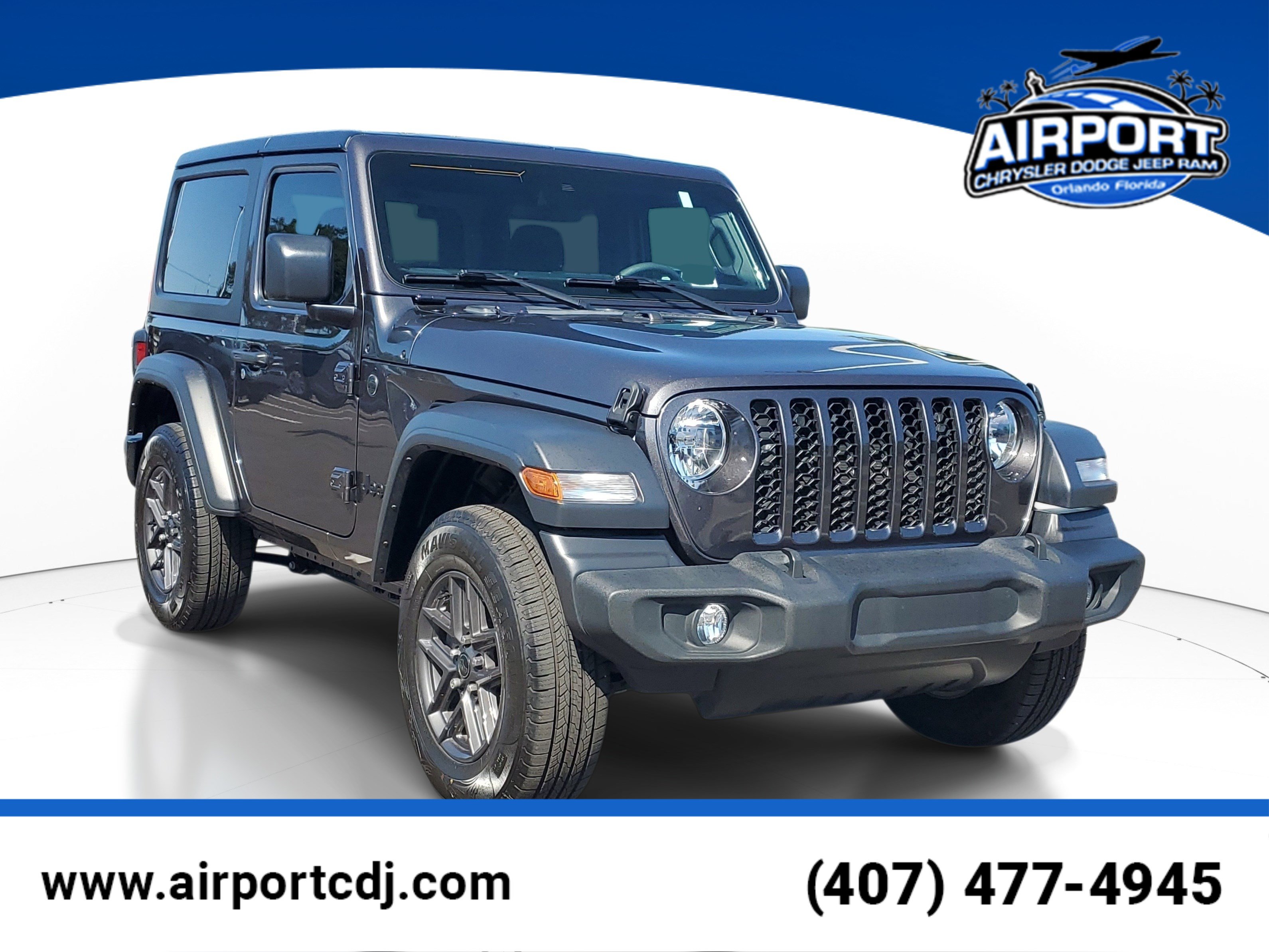 Used 2024 Jeep Wrangler Sport AWD/4WD image 1