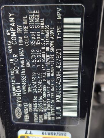 Used 2017 Hyundai Tucson Sport FWD image 26