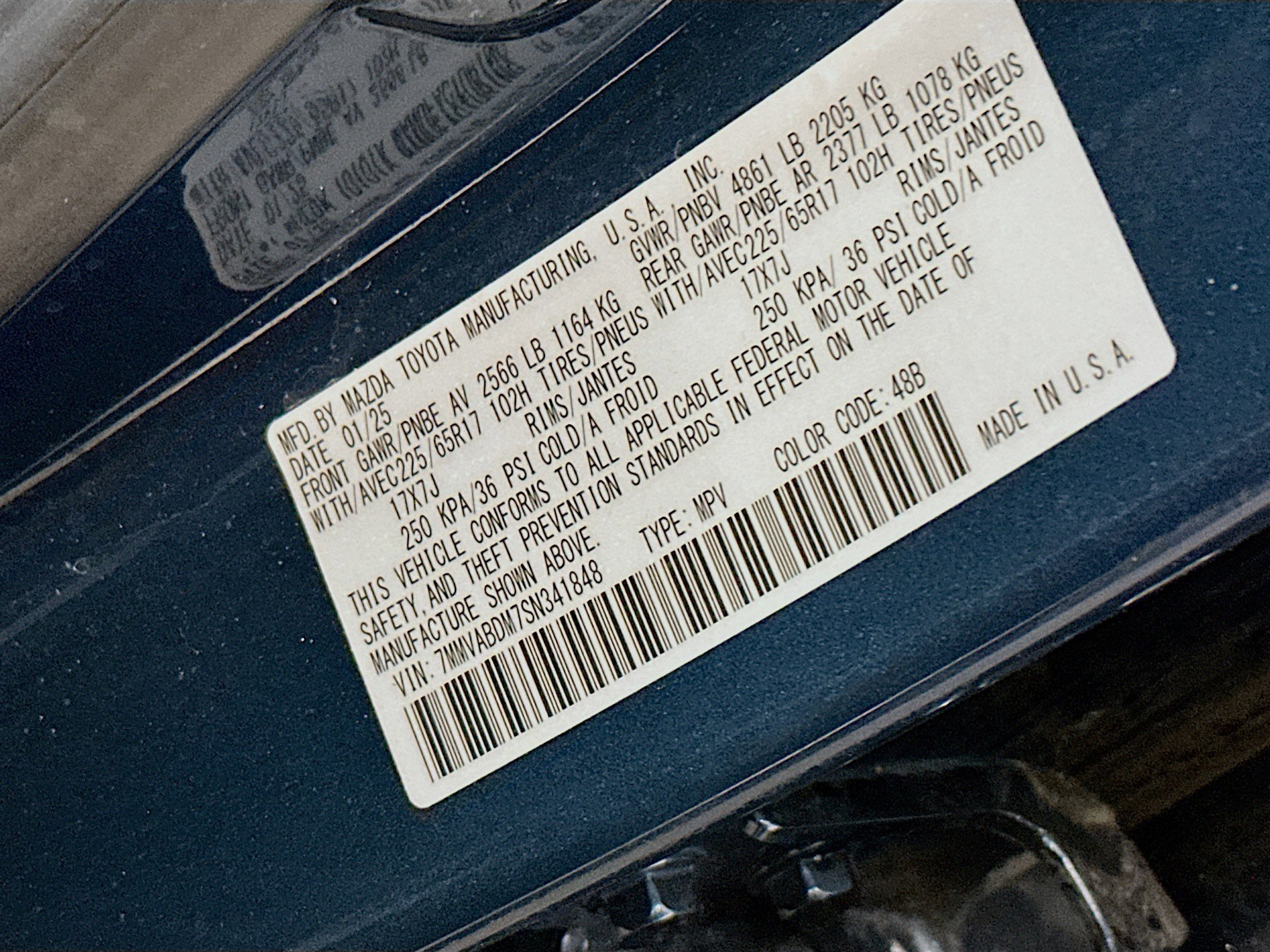 Used 2025 MAZDA CX-50 AWD 2.5 S w/ Premium Package image 12