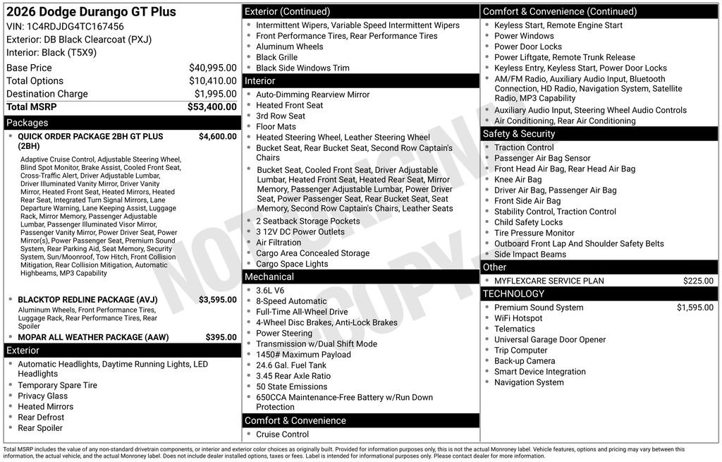 New 2026 Dodge Durango GT video 2