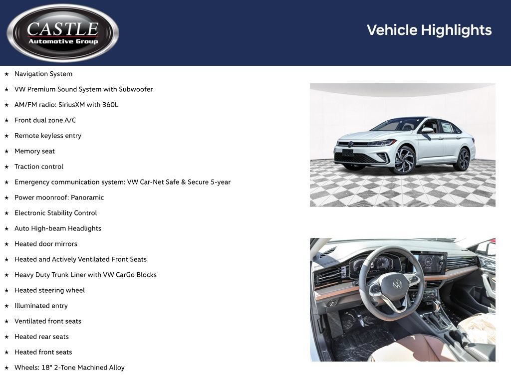 New 2026 Volkswagen Jetta SEL FWD image 3