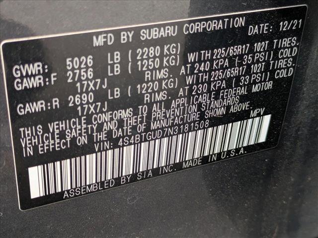 Used 2022 Subaru Outback Wilderness image 16