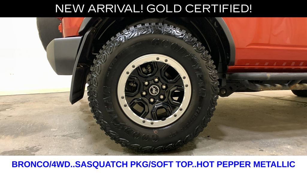 Certified 2023 Ford Bronco 4-Door w/ Sasquatch Package image 15