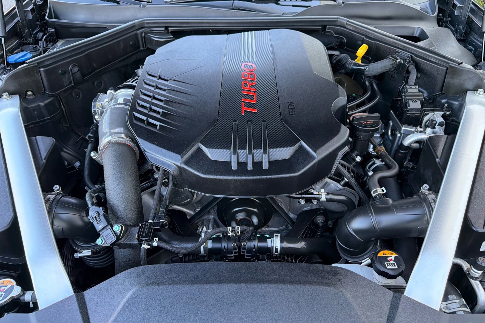 Used 2022 Kia Stinger GT1 w/ Red Interior Color Package image 35