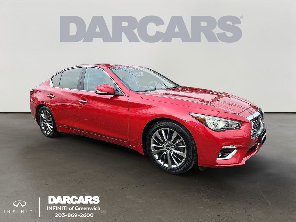 Used 2023 INFINITI Q50 Luxe w/ Cargo Package