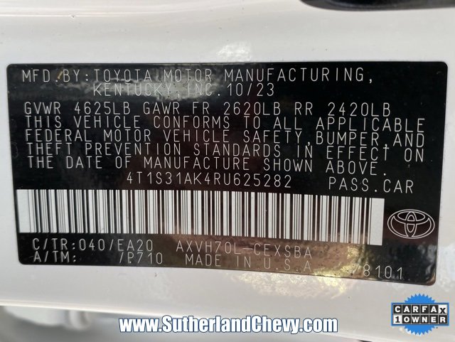 Used 2024 Toyota Camry SE image 42